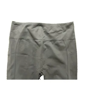 Fabletics Womens Large Gray High Rise Cropped Leggings Mesh Sides Activewear Gym thumbnail 2