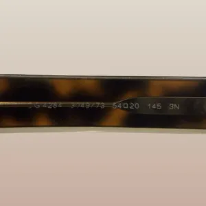 Dolce & Gabbana DG4284 3049/73 Tortoise Brown Sunglasses 54 20 145 Italy thumbnail 6