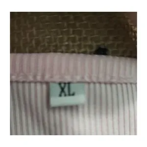 Henley Shirt Womens Size XL Light Pink Ribbed Knit‎ Lace Trim Casual Chic Soft thumbnail 7