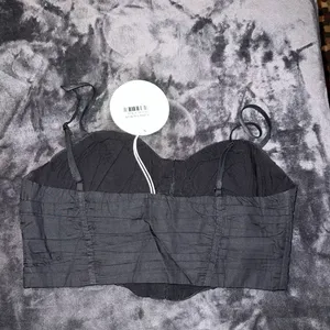 Princess Polly Caitlin Top in Black Size 6 New with tag thumbnail 11