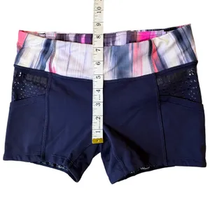 Lululemon Run Shorty Short Women 6‎ Abstract Print 3.5 Running Yoga Gorpcore thumbnail 9