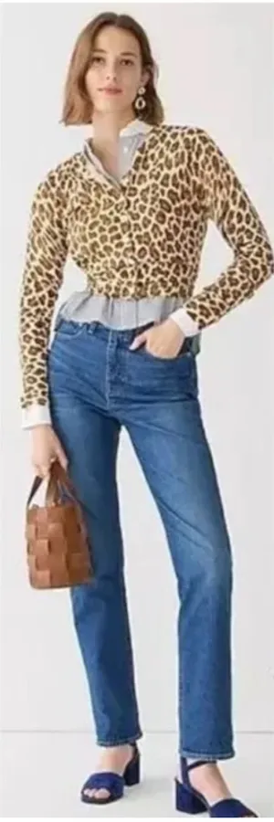 J. Crew Full Length Classic Straight Jeans  •30 thumbnail 1
