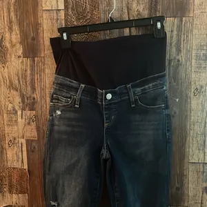 Gap NWT women's maternity blue jeans size 25 thumbnail 2