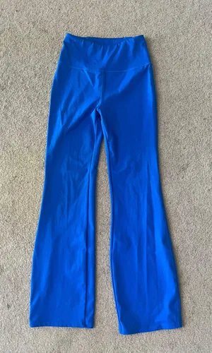 Blue Flare Leggings Size XS thumbnail 1