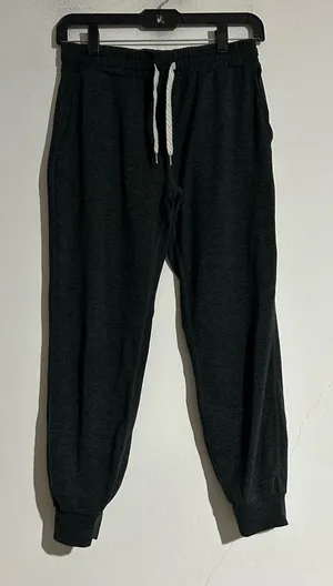 Vuori Performance DreamKnit Joggers Black Heathered Loungewear Cozy Casual thumbnail 1