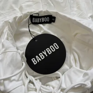 NWT BabyBoo Victoria Maxi Dress Size XS White‎ Strappy Back thumbnail 5