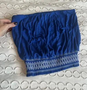 Arden B Crop Top Blue thumbnail 1