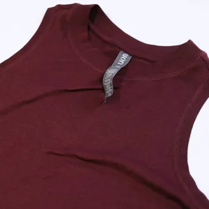 Vuori Energy Tank Top Women XS Dreamknit Racerback Activewear Yoga VW123 Maroon thumbnail 4