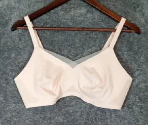 Honeylove Cream Women's Bra Adjustable Straps Back Closure Size Large thumbnail 1