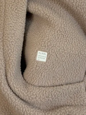 Lululemon Oversized Scuba Tumbled Fleece Funnel-Neck Half Zip Size XL / XXL Pink thumbnail 5