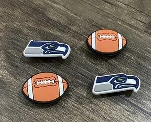 Crocs Seattle Seahawks Football Team Sports Charm For Shoe Charms - 4 Pieces thumbnail 1