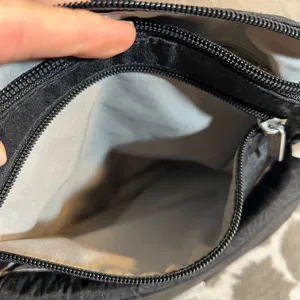 Baggallini Black Crossbody Bag with Adjustable Strap and Zipper Closure thumbnail 10