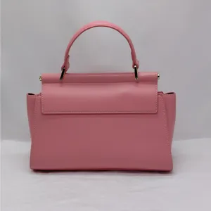 Womens Satchel Handbag Pink Quiet Luxury Coquette Office Chic Wedding Party thumbnail 3