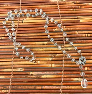 Silpada Long Crystal Vintage Necklace thumbnail 5