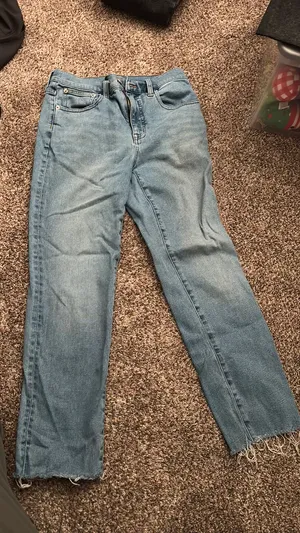 J.Crew Essential Straight Jeans thumbnail 1