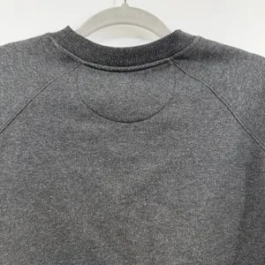 Prince Match Point Cropped Sweatshirt Womens L NWT Charcoal Raw Hem Tennis thumbnail 5