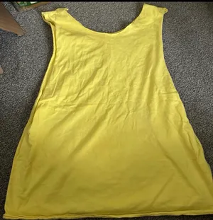 Super soft Yellow Tank Size XL thumbnail 1