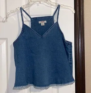Target Mossimo Denim Tank From thumbnail 1