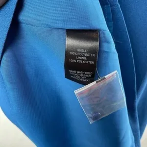 NWT Lulus Barbell Plunge Shift Dress in Teal Blue Size Extra Small‎ thumbnail 8
