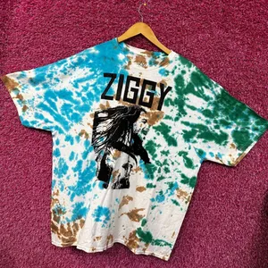 Ziggy Marley Reggae Tie Dye Tour Tshirt size 2X thumbnail 2