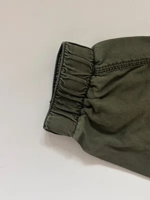 Abercrombie & Fitch Olive Green Cargo Jogger Pants Size M Utility Y2K thumbnail 4