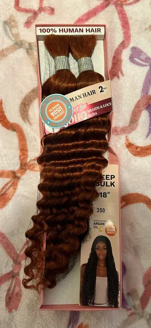Boho human hair Red thumbnail 1