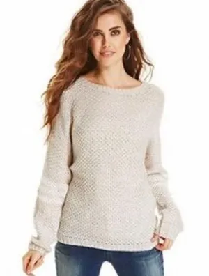 Jessica Simpson Cream Sweater thumbnail 2