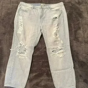 Refuge 💜💜 Distressed jeans thumbnail 1