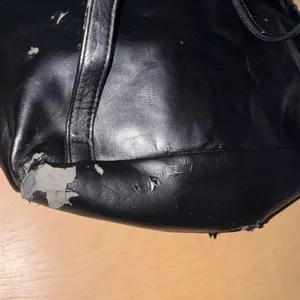 Quilted Front Pocket Black Women's Backpack thumbnail 6