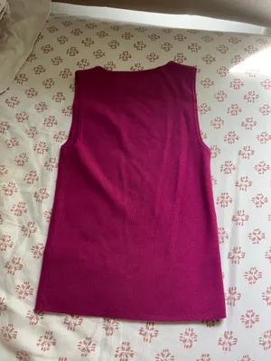 Mango Hot Pink Top thumbnail 6