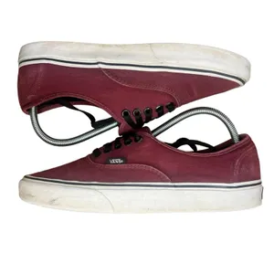 Vans Authentic Sneakers Port Royale‎ Burgundy Low Top Casual Lace Up Unisex thumbnail 3