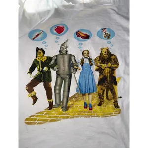 Vintage Women’s Wizard Of Oz Long Sleeve T shirt tee Warner Bros 1998 Sz M thumbnail 3