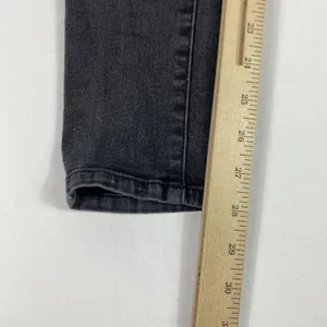 Juicy Couture Jeans Womens 2 Gray Charcoal Wash Mid Rise Skinny Stretch‎ Denim thumbnail 4