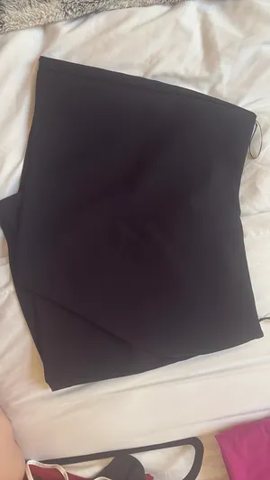 ZARA Skort Black Mini thumbnail 3