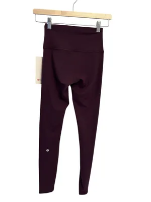 NWT lululemon Wunder Train HR Tight 28" size 4 Goodnight Plum authentic thumbnail 3