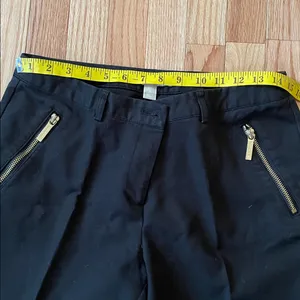 Michael Kors Black Dress Pants with Gold Zippers thumbnail 5