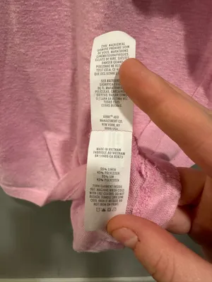 Aerie Linen Blend Palm Tree Print Tee thumbnail 6