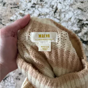 Maeve by Anthropologie Striped Mock Neck Sweater thumbnail 3