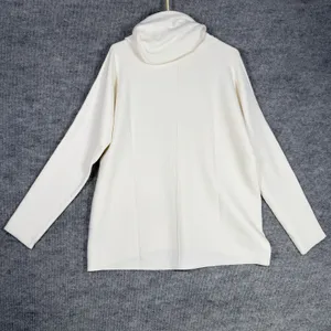 Banana Republic Size-L‎ Womens Pullover Sweater Hoodie Off White thumbnail 4