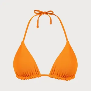 Berlook Orange Reversible Triangle Bikini Set, NWT thumbnail 6