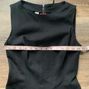 SPANX Black The Pefect Dress Fit and Flare Mini Dress S thumbnail 9
