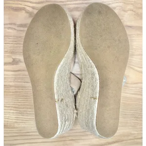 Soludos Positano Espadrille Platform Suede Leather Tan Wedge Sandals thumbnail 6