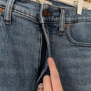 Madewell The Perfect Vintage Jean High Rise Raw Hem Blue Women 28 thumbnail 4