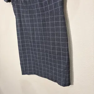 Ralph Lauren Women’s Windowpane Puff Sleeve Dress Size 16 Fully Lined Office EUC thumbnail 4