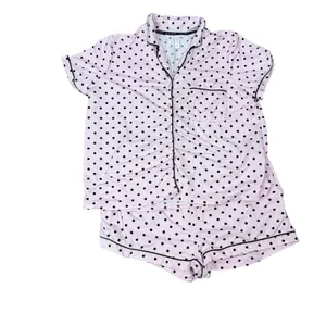Joyspun Dreamy Soft Collection Notch Collar Top and Shorts Pajama Set XL thumbnail 2