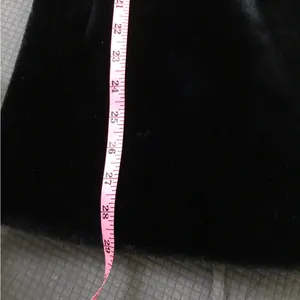 Vintage ILGWU Sasson faux fur black coat Size 10 glam fancy dressy, made in USA thumbnail 12
