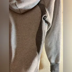 Lululemon Athletica Scuba Gray Zippered Fitted Hoodie 6 thumbnail 11