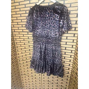 French Connection‎ Animal Print Velour Dress SIze Medium thumbnail 2