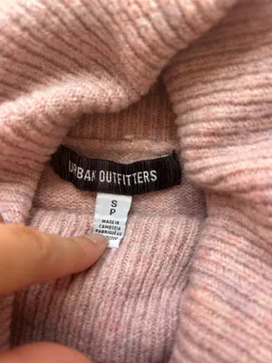 Urban Outfitters Pink Turtleneck Sweater thumbnail 2