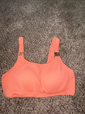 Victoria’s Secret Coral Textured Bikini Set L/XL thumbnail 5